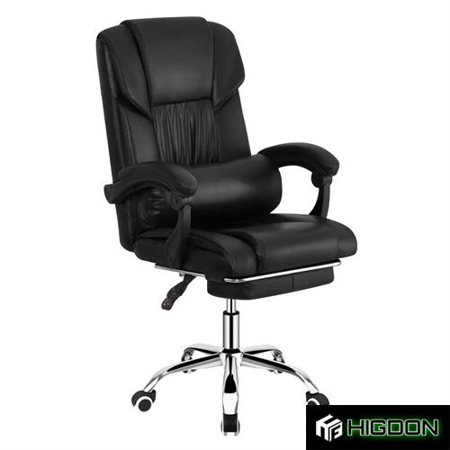 Premium office chair with footrest