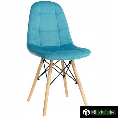 Turquoise Velvet Dining Chair
