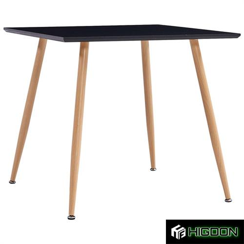 Black Square Dining Table