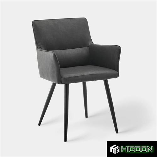 Elegant and comfortable dining chair with armrest